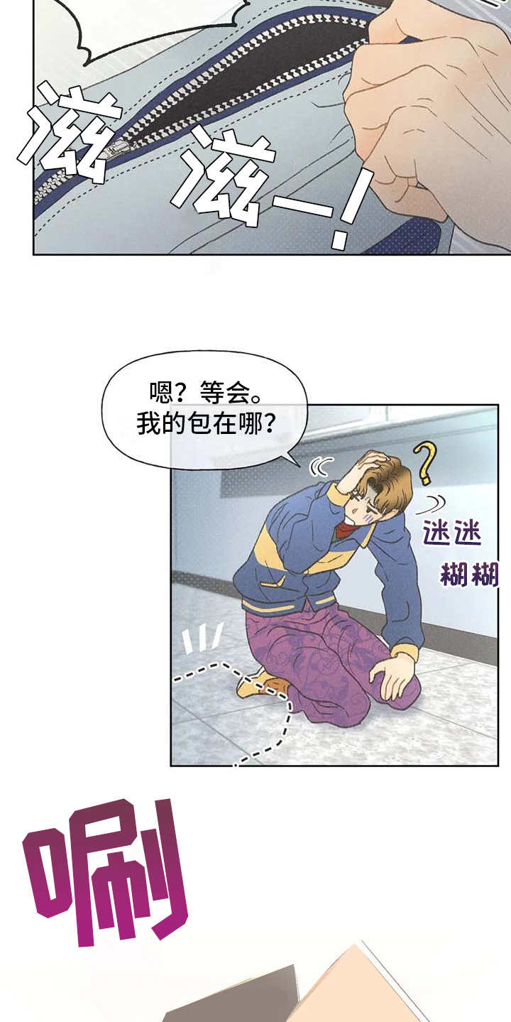 秋牡丹的寓意是什么漫画,第6章：拿错包2图