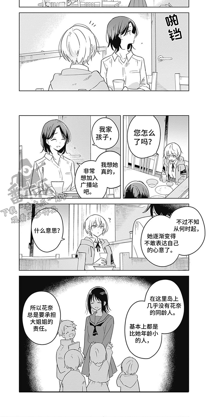 形容花朵绽放漫画,第4章：借宿1图