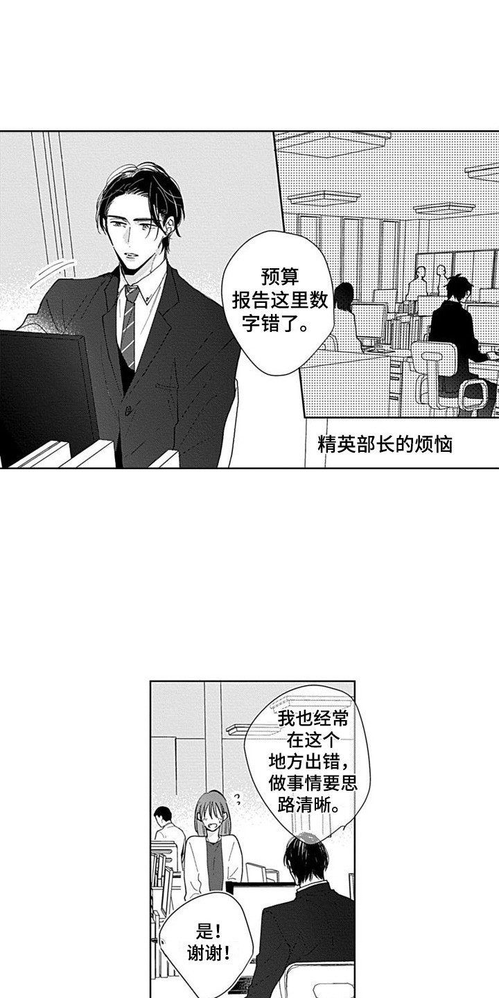 可爱的简笔画漫画,第19章：精英部长1图