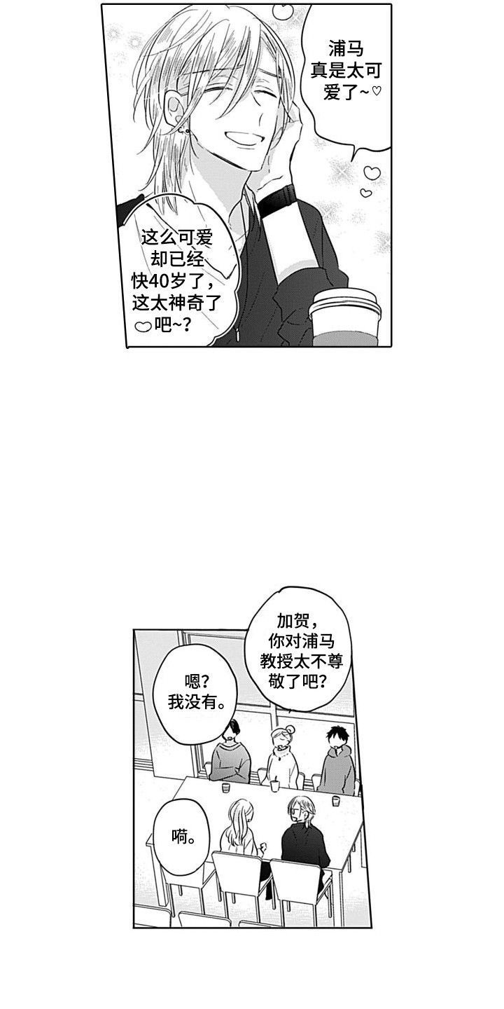 可爱的教室手抄报漫画,第1章：浦马教授2图