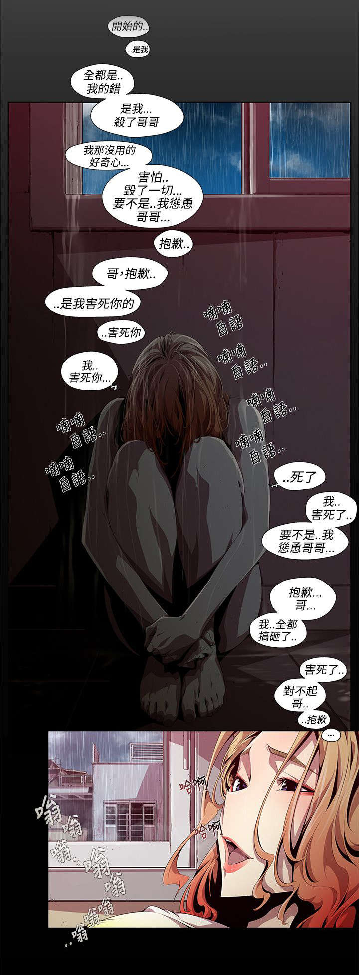 感染地图分布漫画,第5章：自责2图