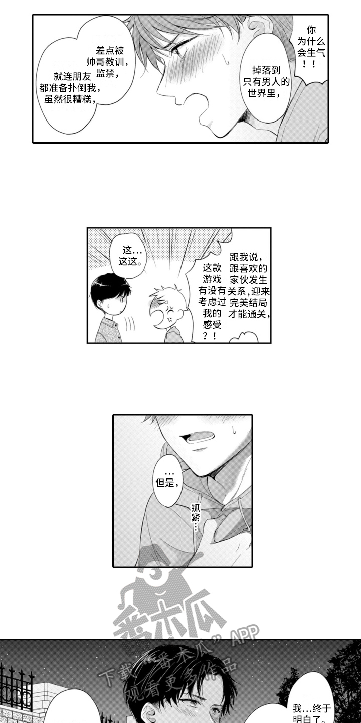 梦见成为游戏主角漫画,第16章：表白1图