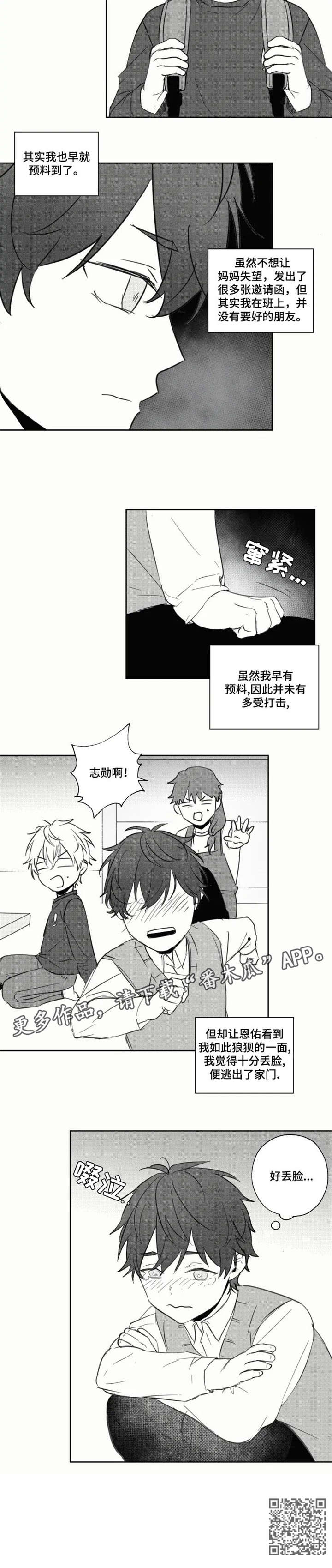 告白勇气漫画,第22章：丢脸1图