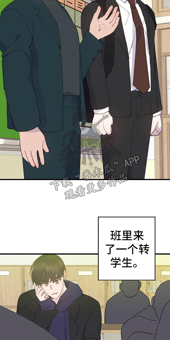 恋爱模拟游戏对话框漫画,第31章：转学生2图