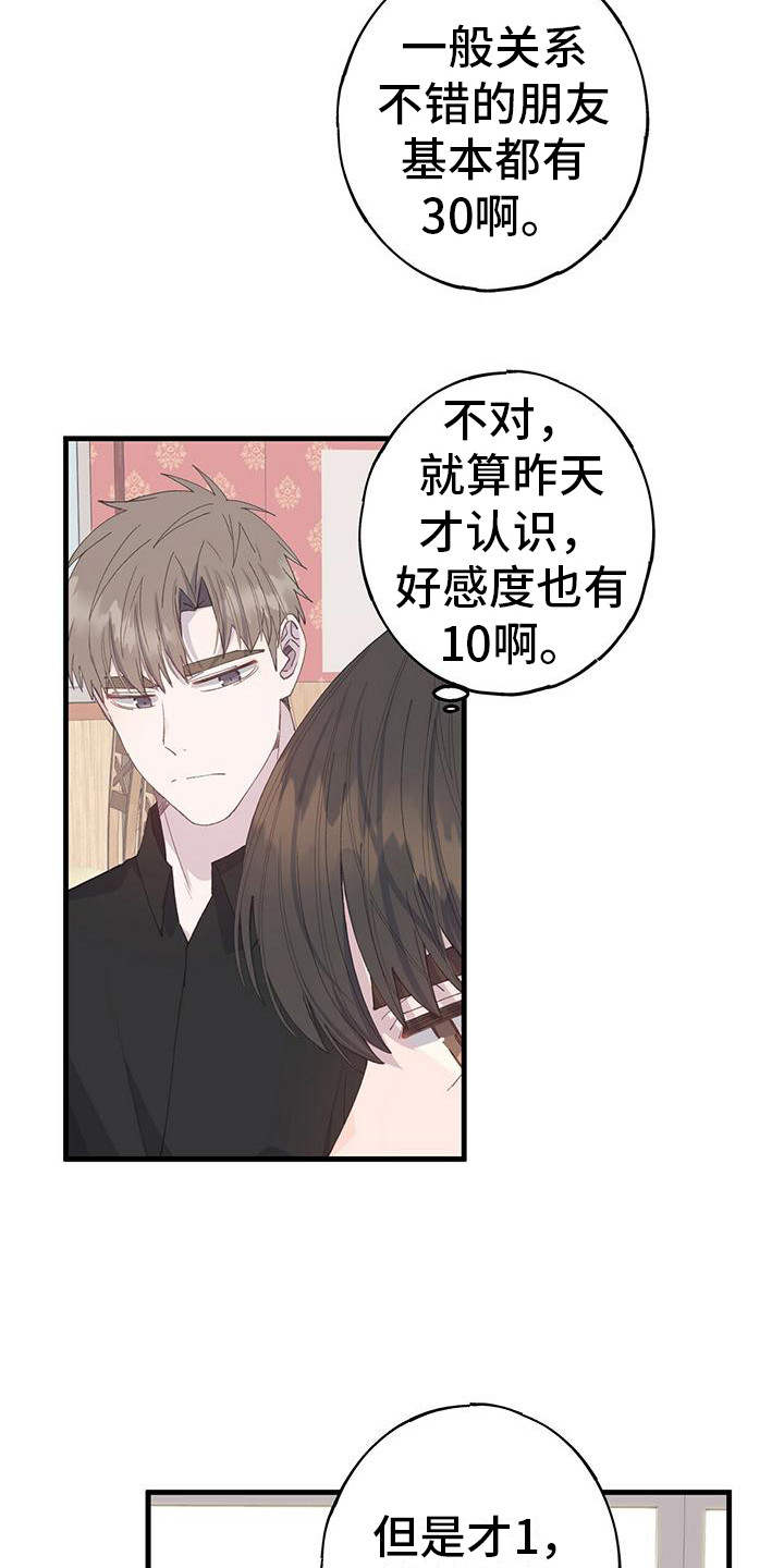 恋爱模拟游戏恐怖漫画,第19章：负数1图