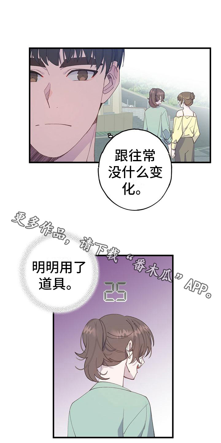 恋爱模拟游戏漫画,第17章：没有变化2图