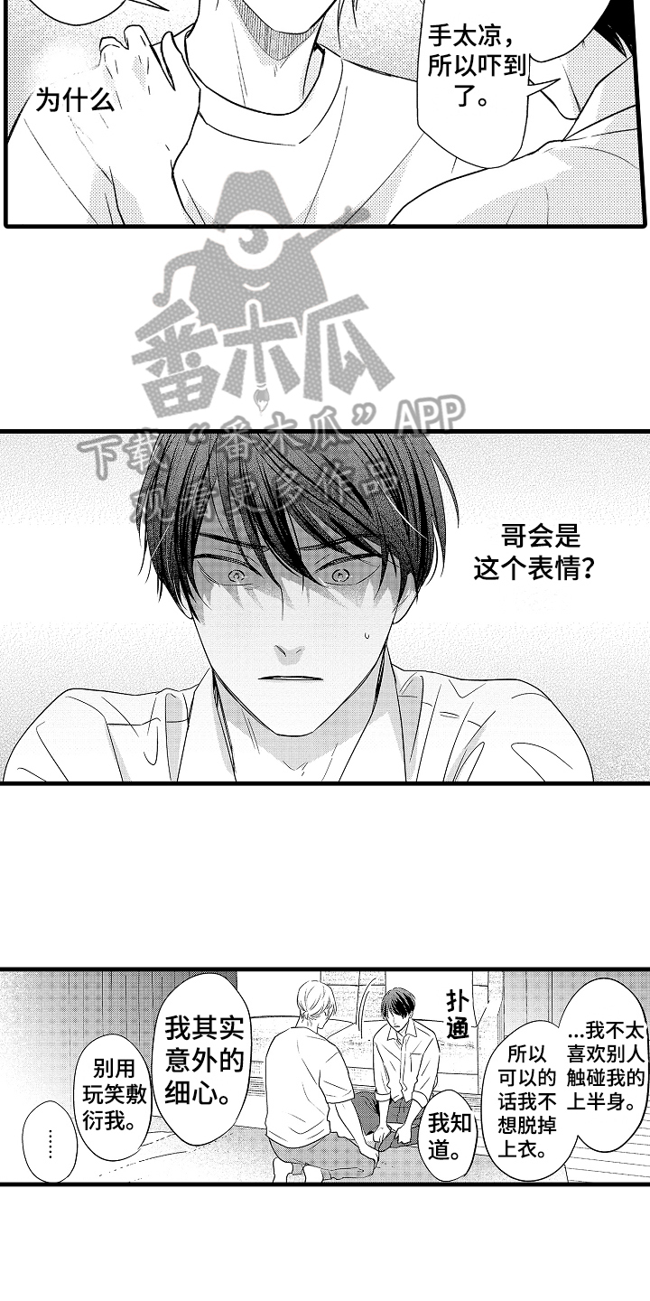 予你爱情漫画,第11章：心墙1图