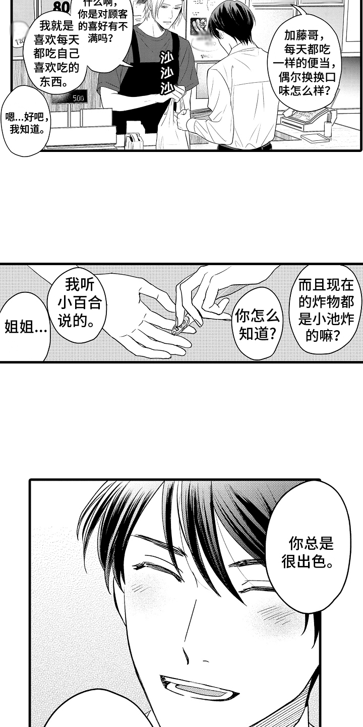 予你特别宠爱短剧在哪里看漫画,第1章：暗恋1图