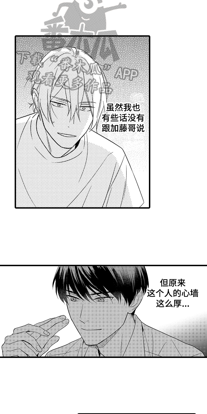 予你爱情漫画,第11章：心墙1图