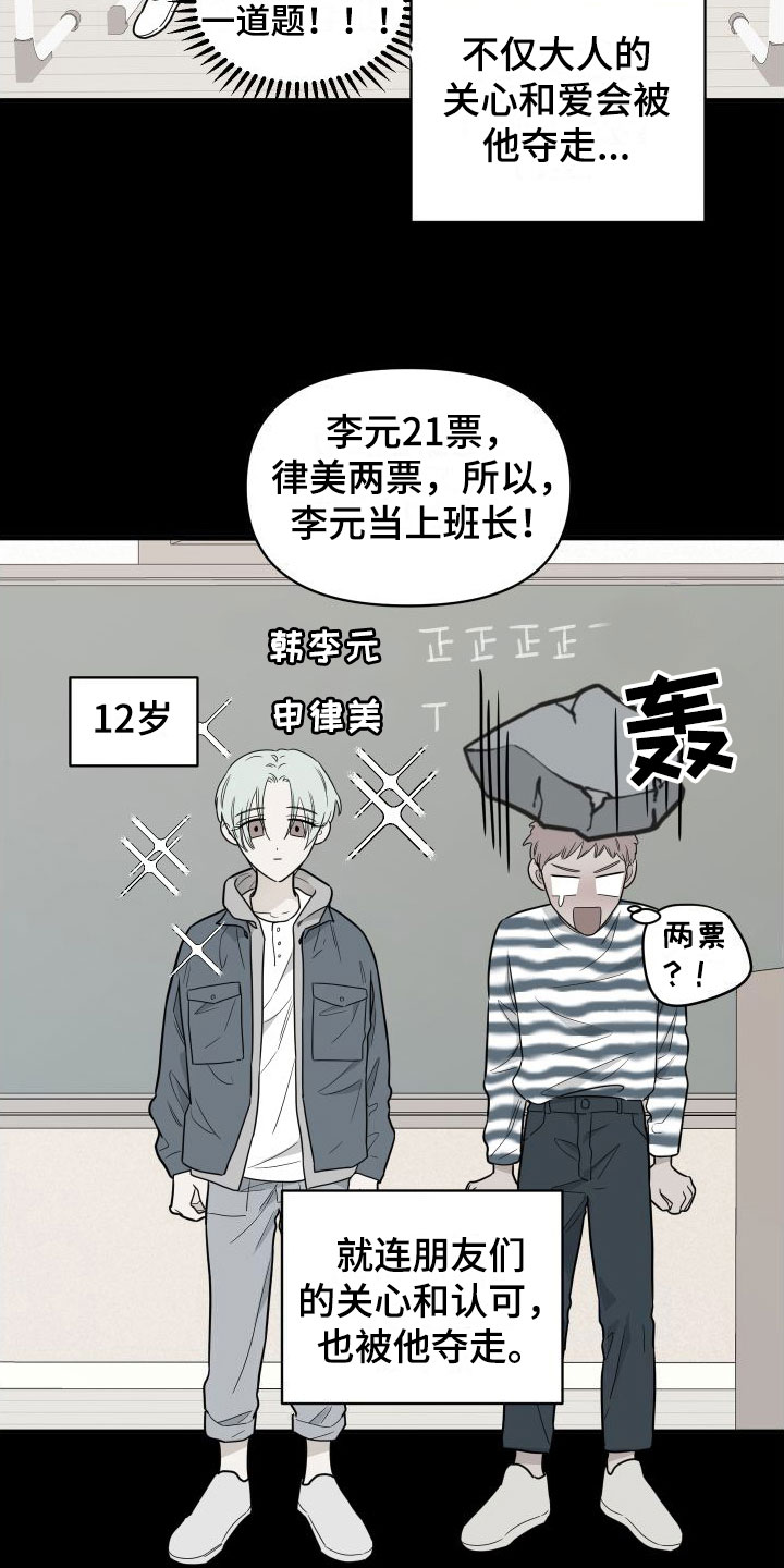 哈密瓜红薯好吃吗漫画,第1章：他很特别1图