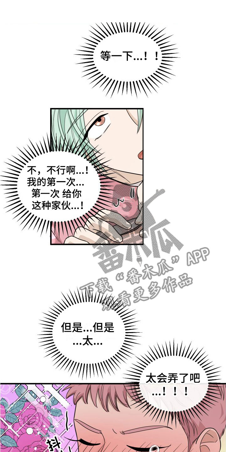 哈密瓜红薯图片漫画,第6章：第一次1图