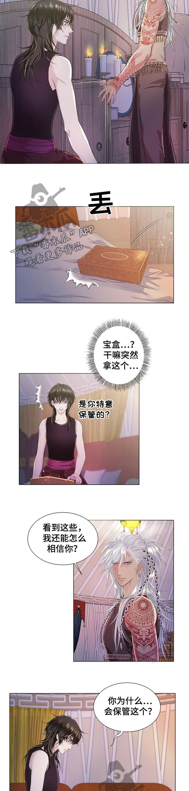 狼王子电视剧第28集漫画,第38章：宝盒2图