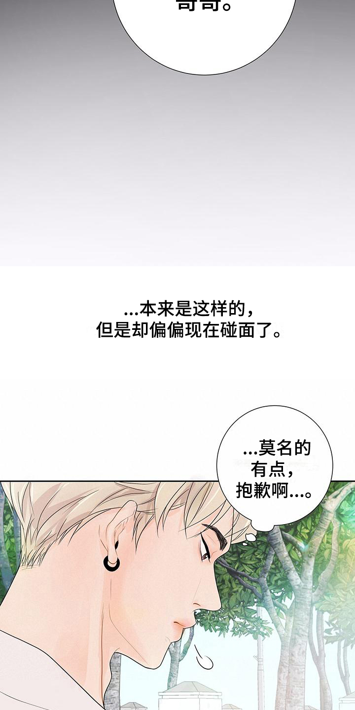 认真爱一个人的时候是什么样子的漫画,第6章：一见钟情1图