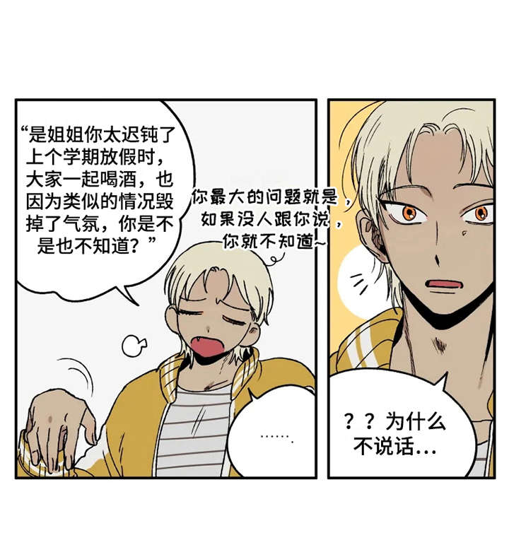 炽热哥哥漫画,第22章：郁闷1图