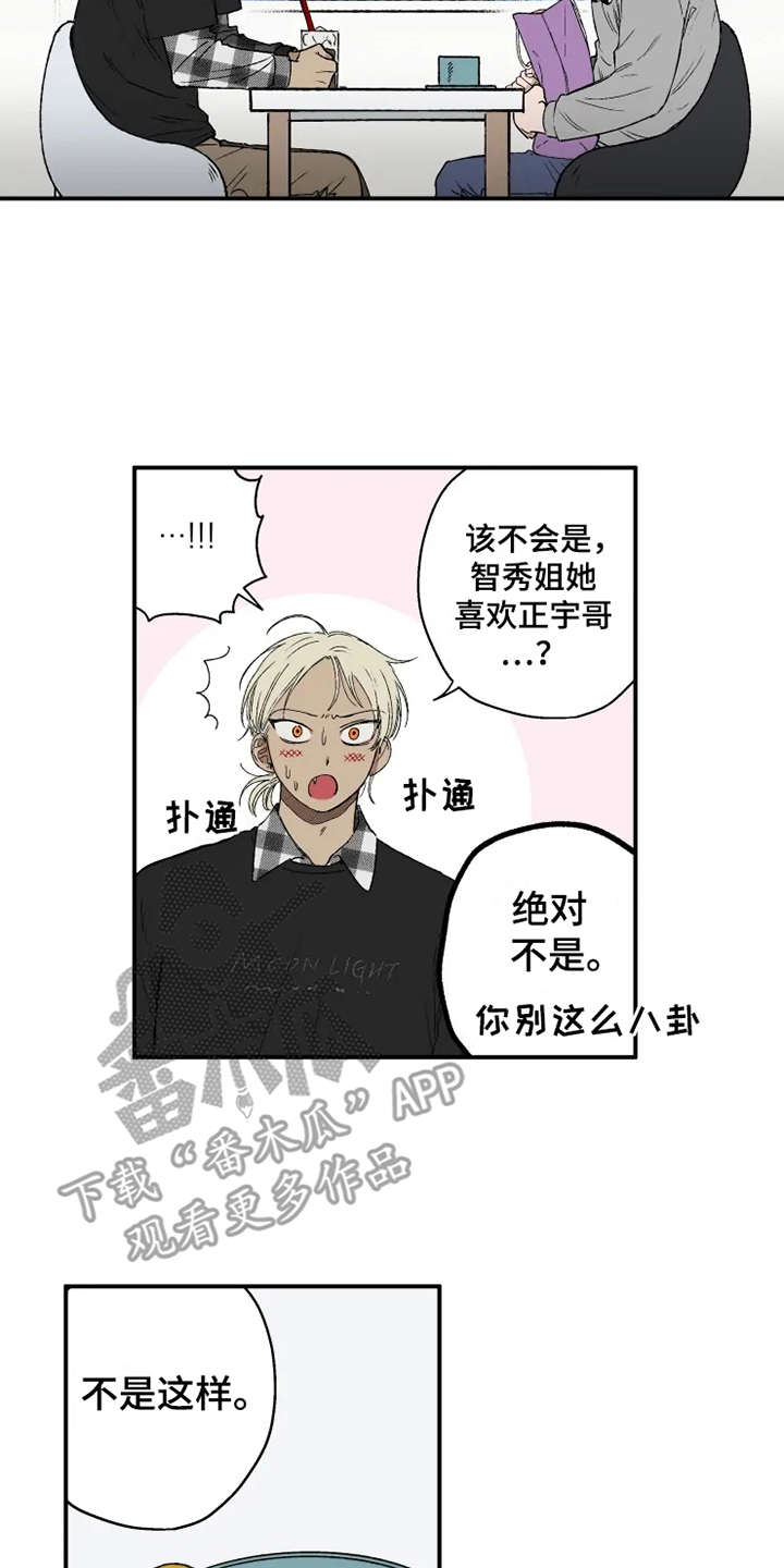 追求自由的炽热漫画,第14章：心跳加速1图