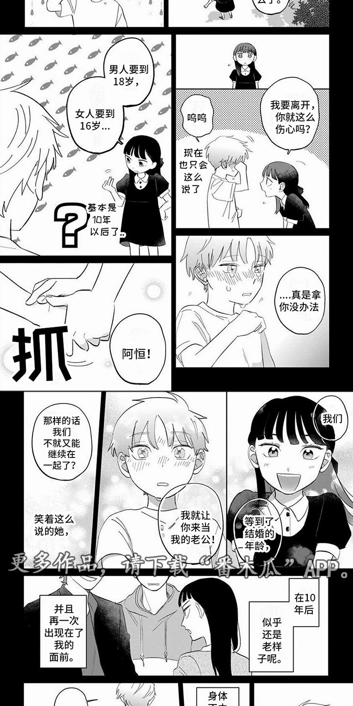 天降婿帝漫画,第7章：曾经的约定2图