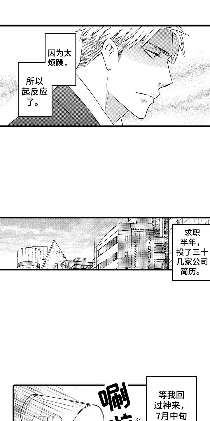 我的面团可不是头捏的漫画,第1章：面试失败2图