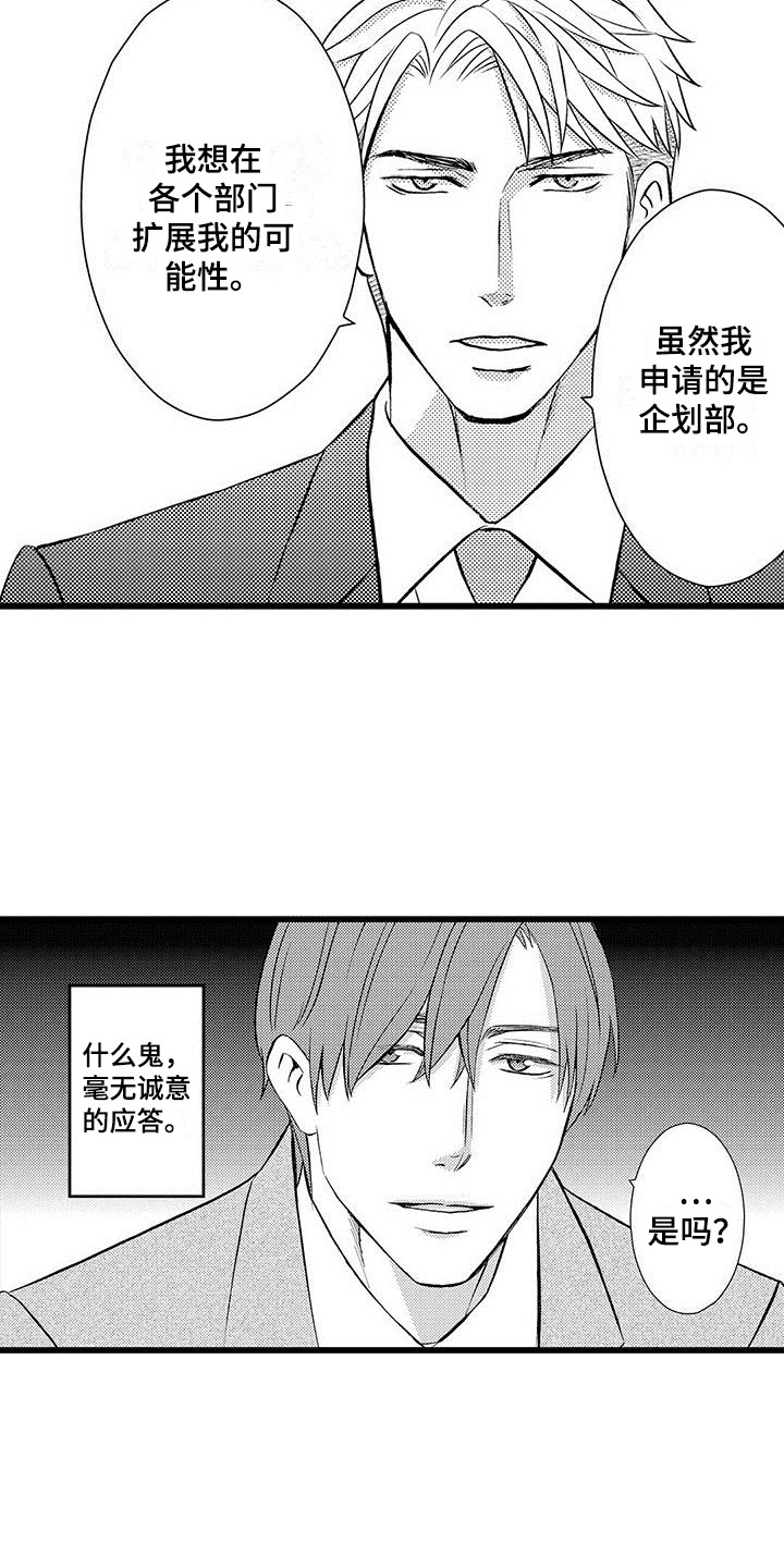 我的面团可不是头捏的漫画,第1章：面试失败1图