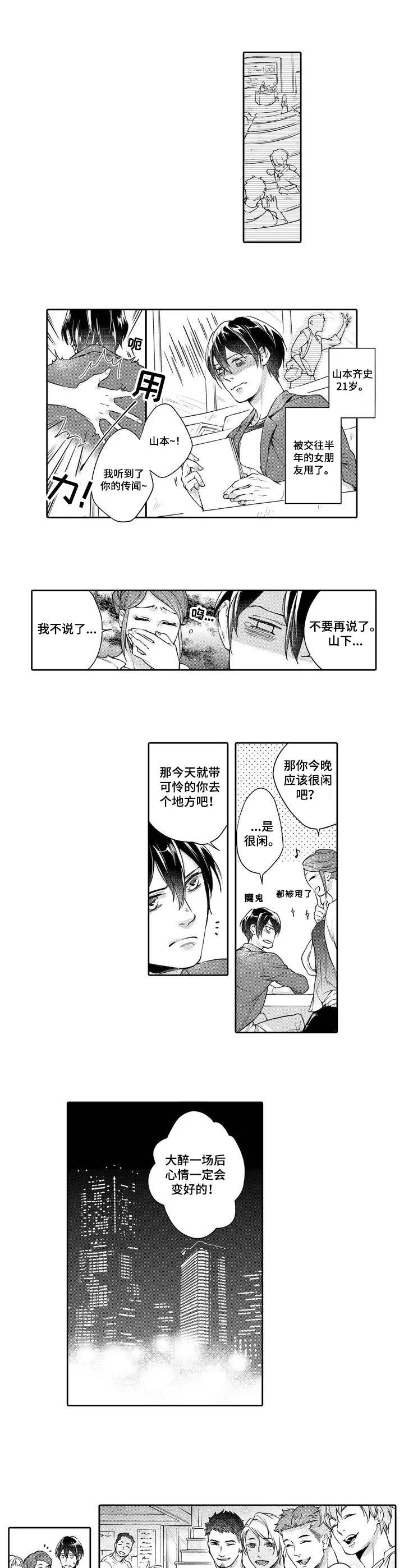 幕间节目漫画,第1章：舞者1图