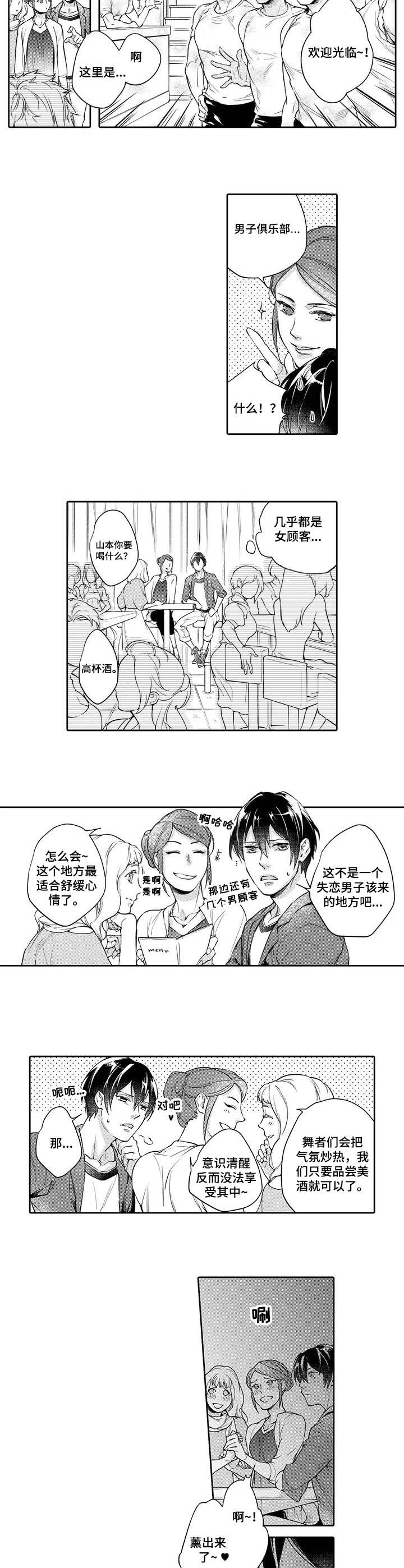 幕间节目漫画,第1章：舞者2图