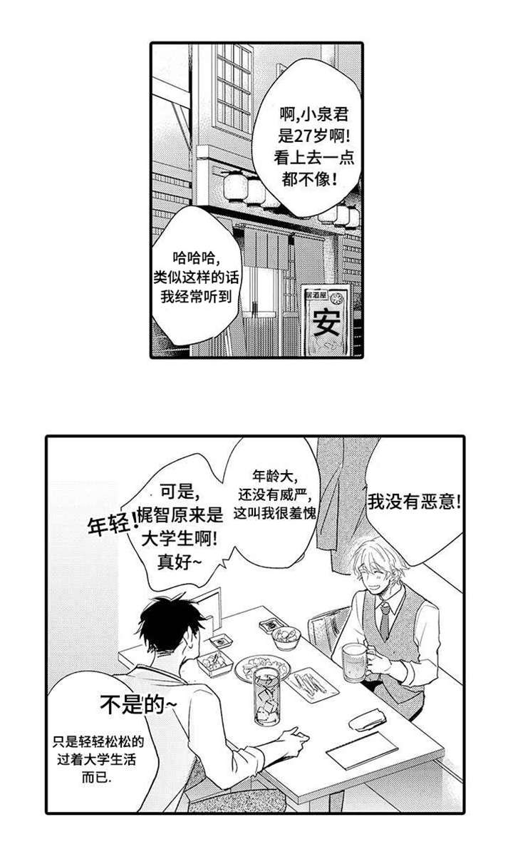 名片的格式和写法照片漫画,第1章：开发部部长1图