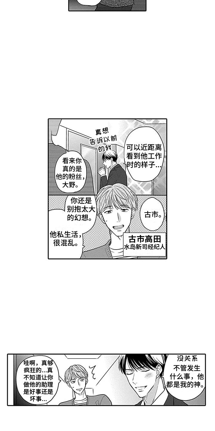 偶像之吻第二季漫画,第1章：粉丝1图