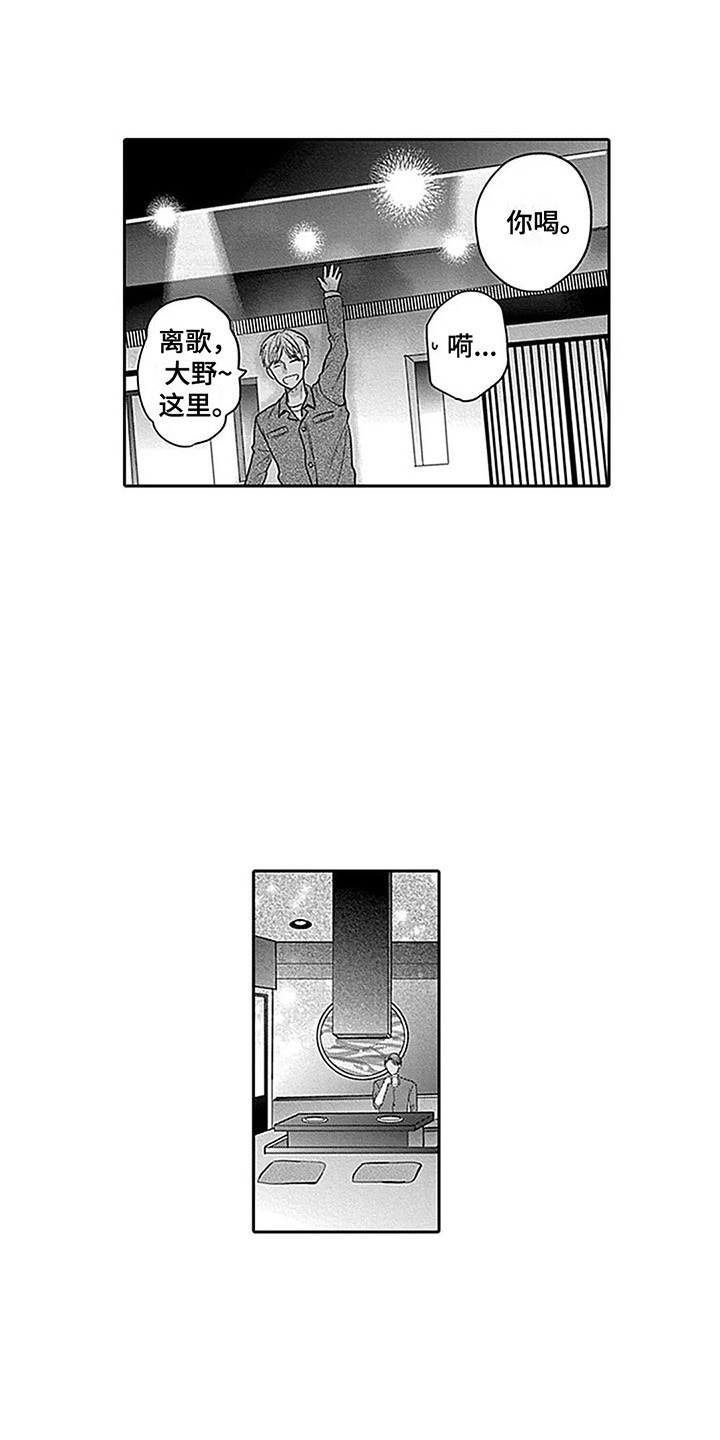 偶像之吻日剧免费观看漫画,第7章：欢迎会1图