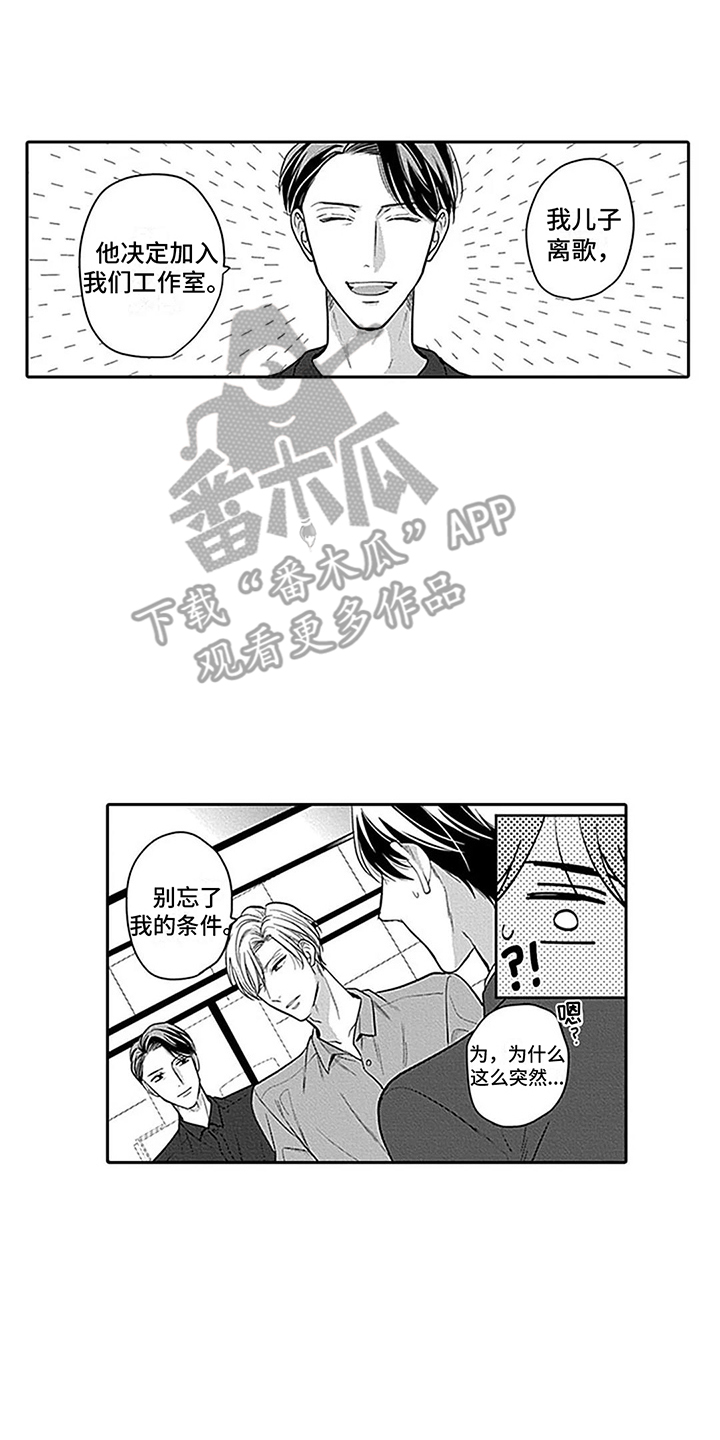 偶像之美少女中文版第四集漫画,第4章：条件2图