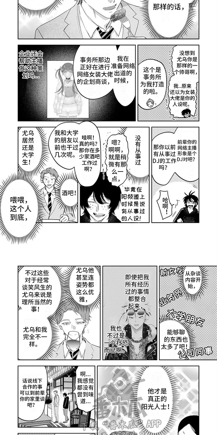 前辈带带我漫画,第4章：线下见面2图