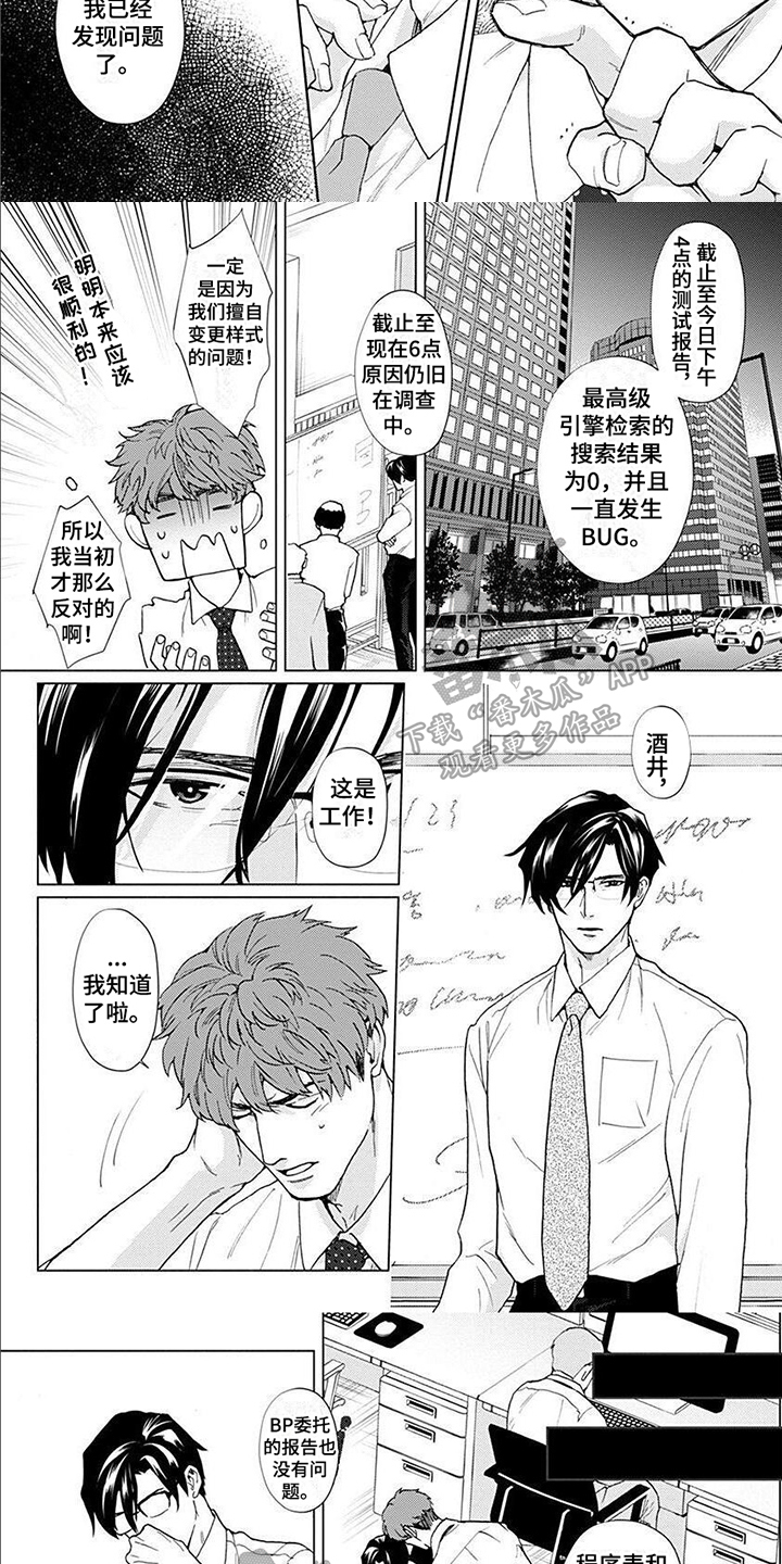 上司的另一面漫画,第8章：问题1图