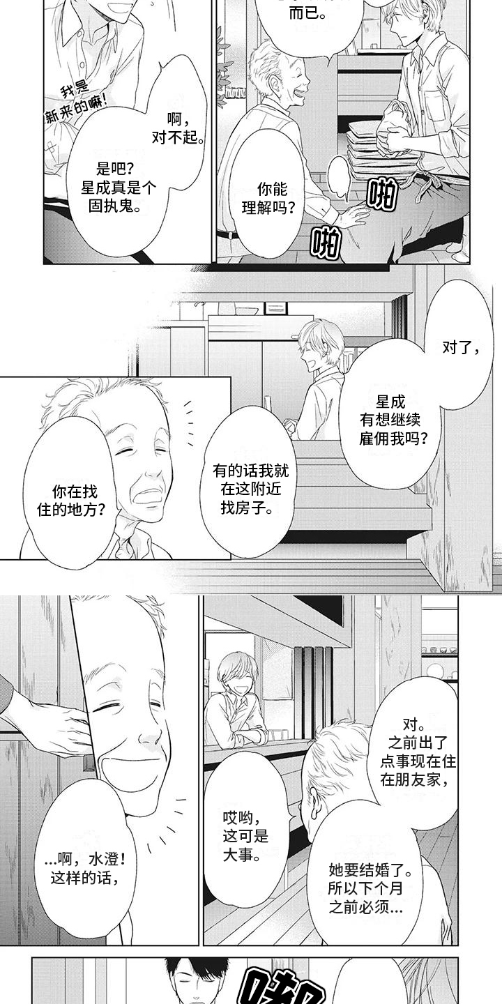 不醉没机会的下一句漫画,第7章：找房子1图