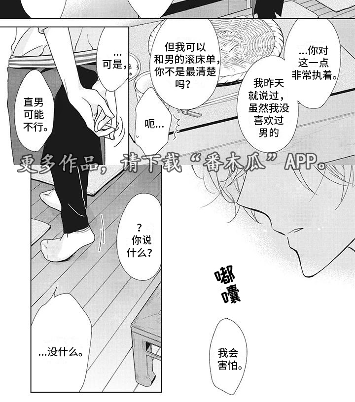 你不醉我醉漫画,第11章：我会害怕1图