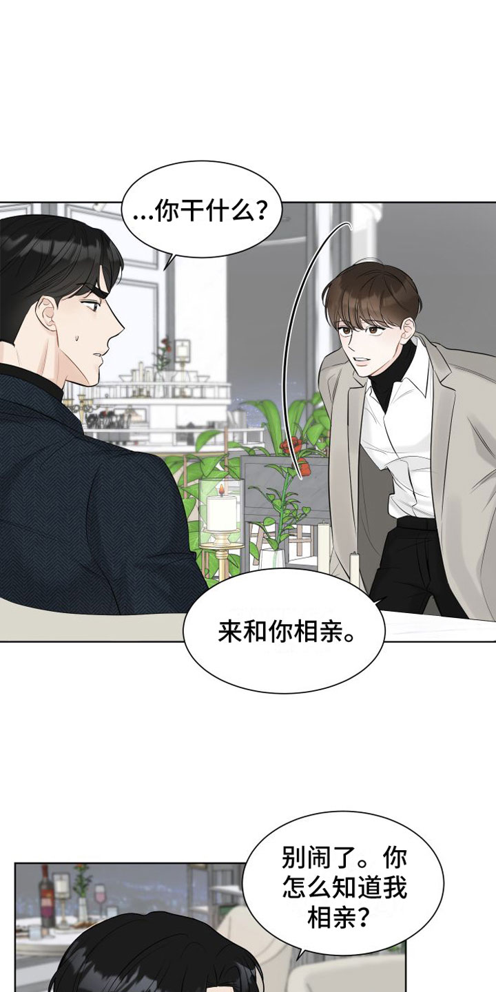 与你沉沦双男主漫画,第1章：相亲1图