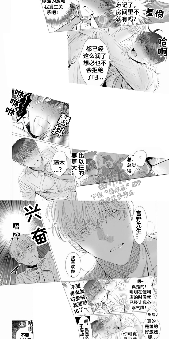 过分的关注是什么意思漫画,第6章：像个笨蛋1图