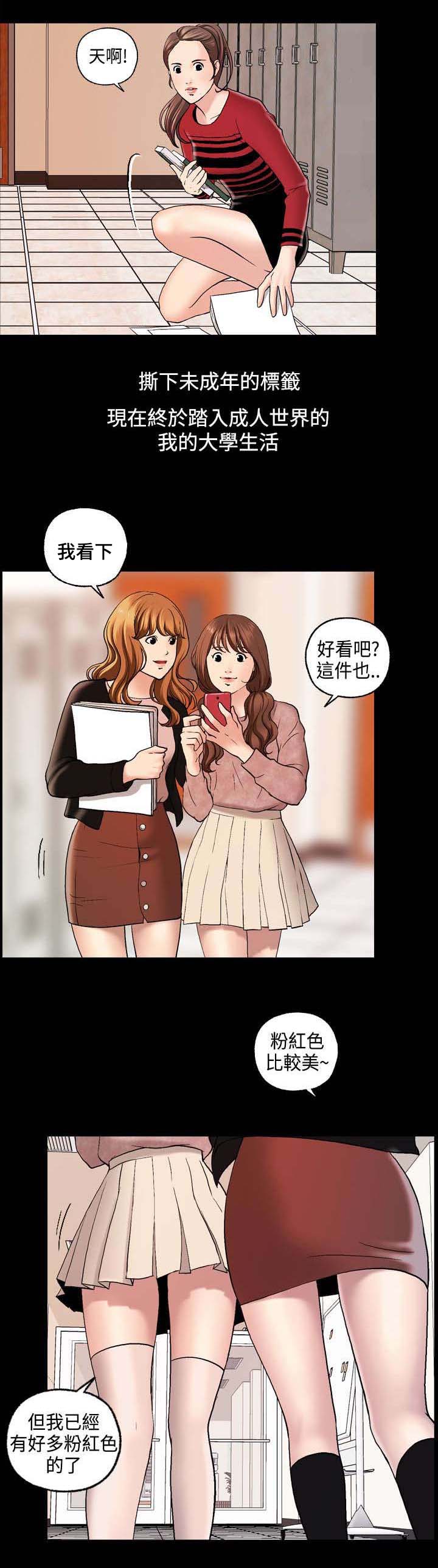 宿舍怪谈动物园漫画,第1章：大学生活2图