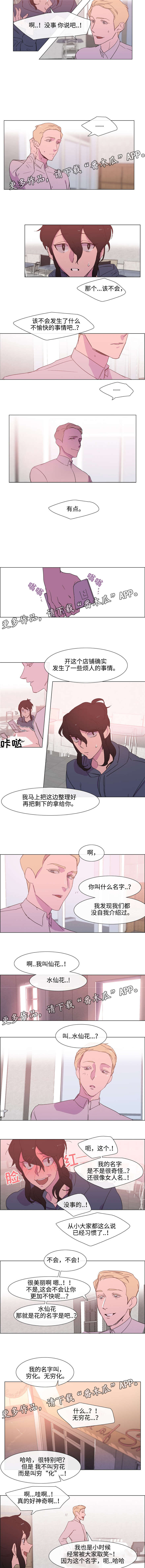 白水仙瀑布漫画,第6章：蒜香面包2图