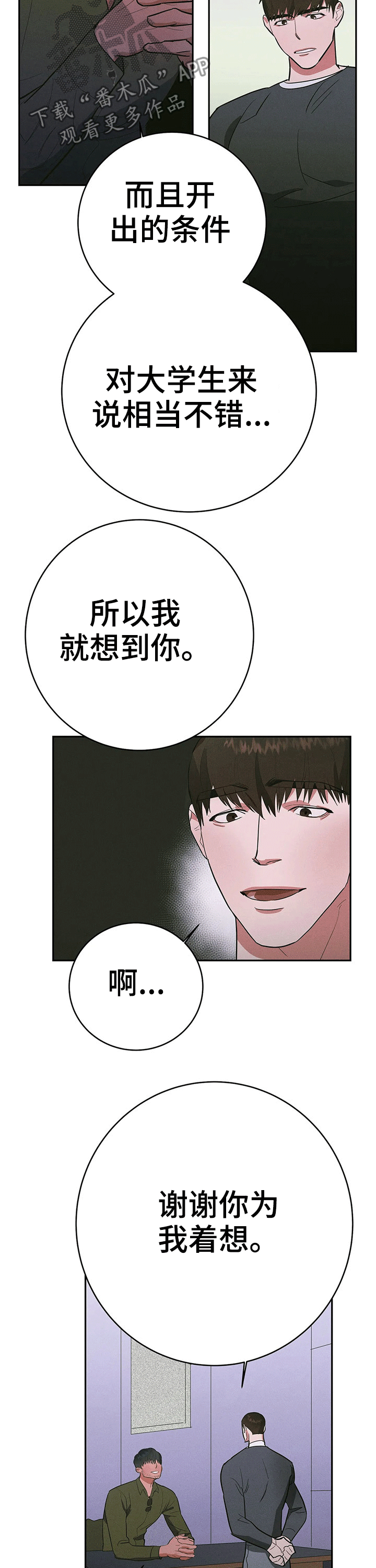 七日之约王默是庞尊的姐姐漫画,第24章：兼职1图