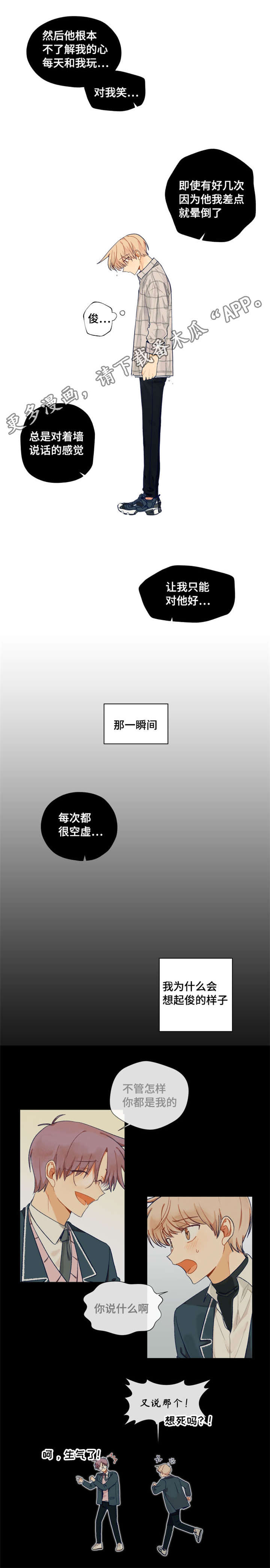 契约对象竟是东方漫画,第30章：一厢情愿1图