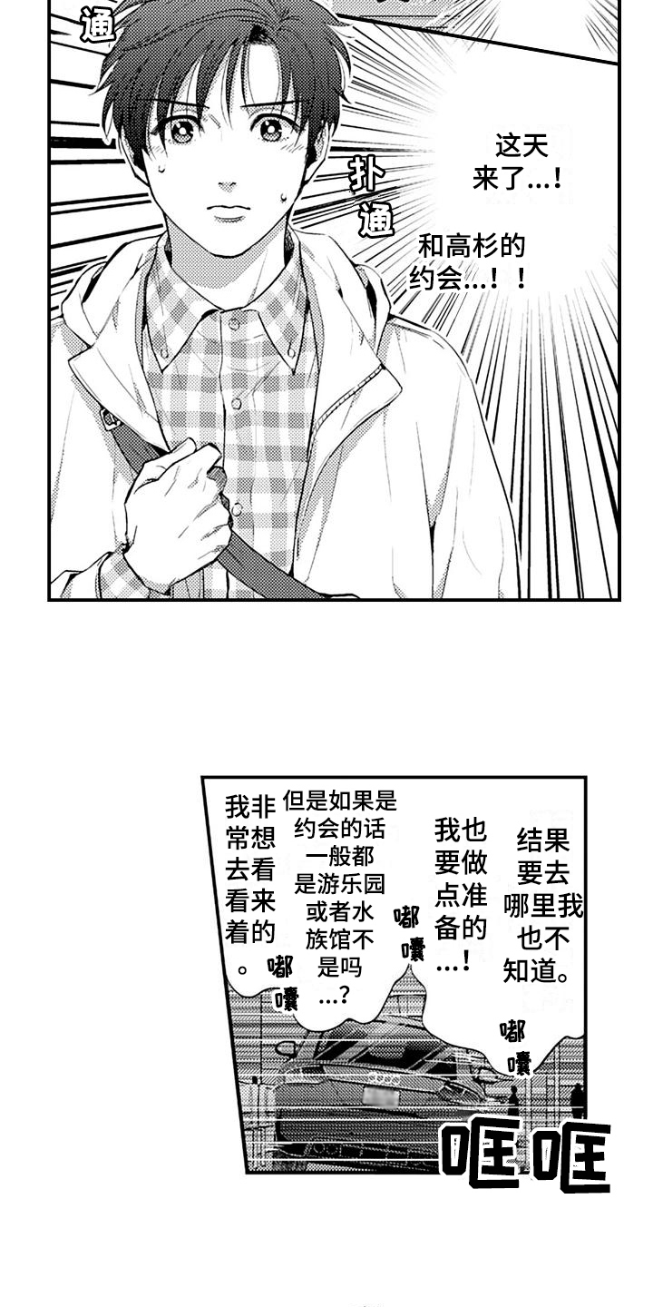 夜恋hr漫画,第18章：约会2图