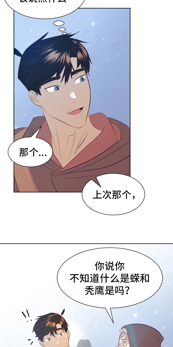 还是忘不了你简谱漫画,第14章：蝾和秃鹰2图