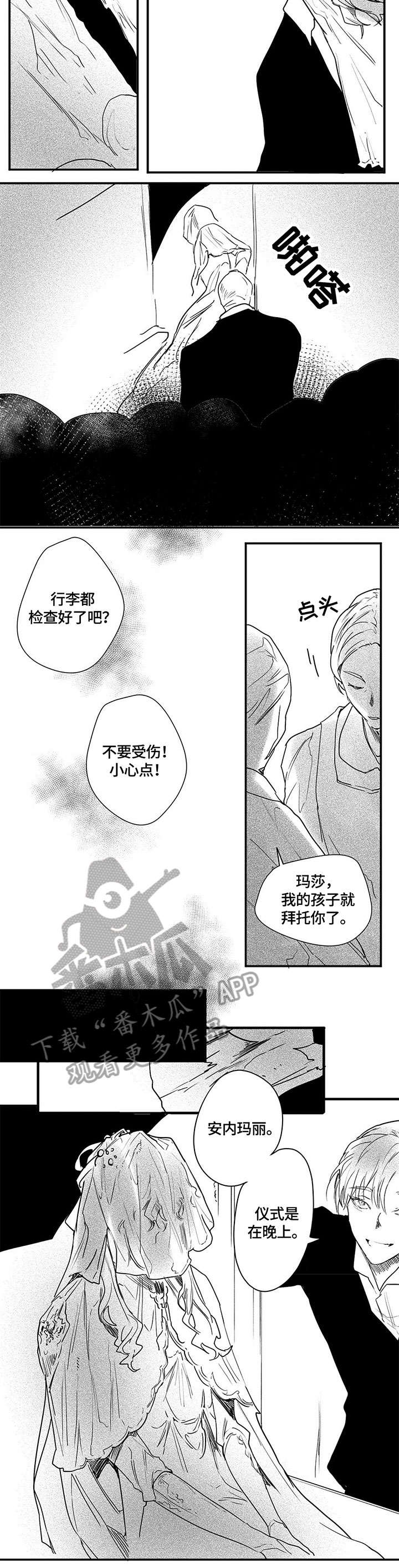 面纱里的影漫画,第12章：妈的1图