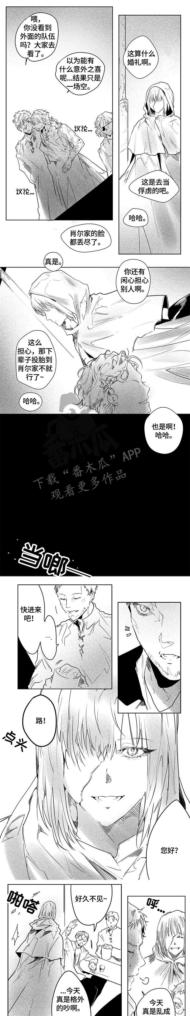 面纱里的影漫画,第13章：日子1图