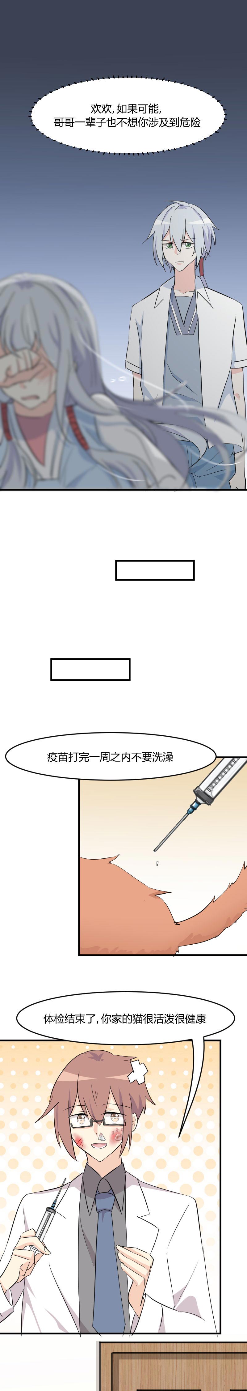 我的男票是妖怪2漫画,第17章：猫很活泼很健康1图