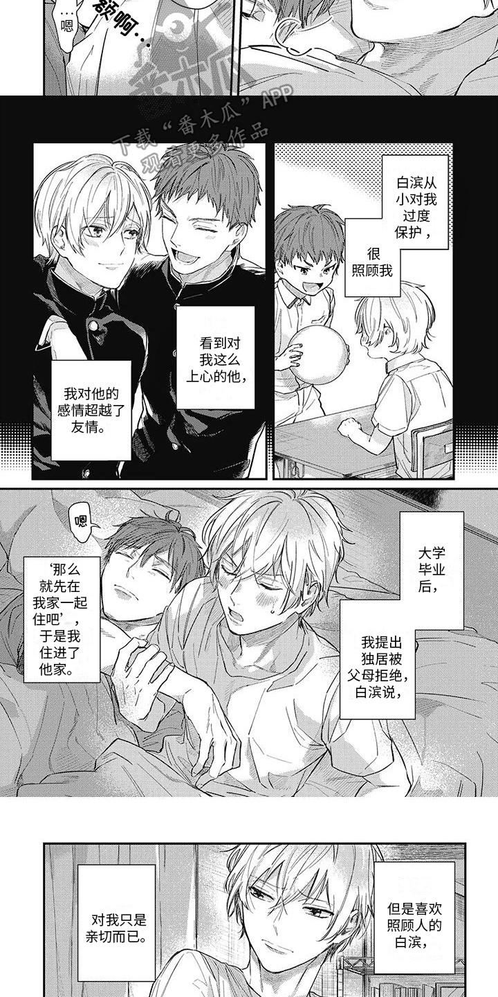 暗恋的秘密季芍光漫画,第9章：同居2图