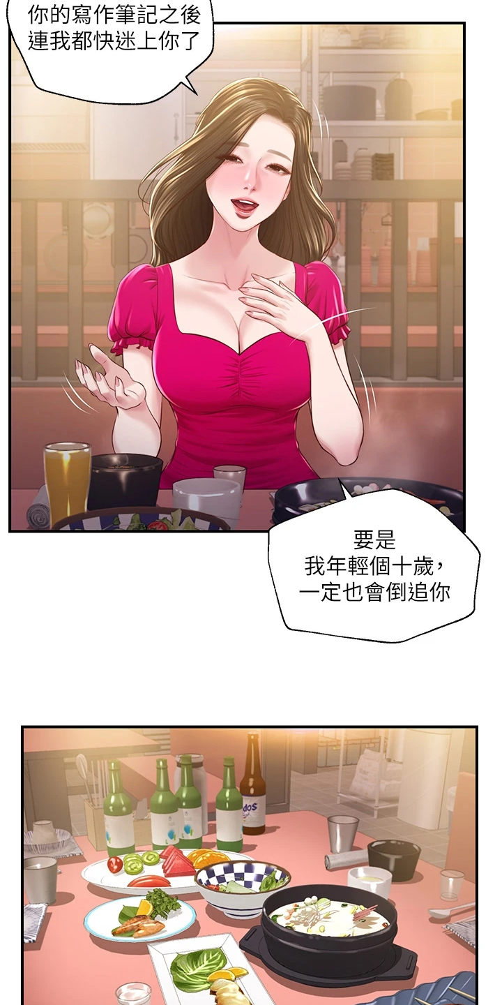 崩坏的英语老师倪娜漫画,第64章：学姐请客2图