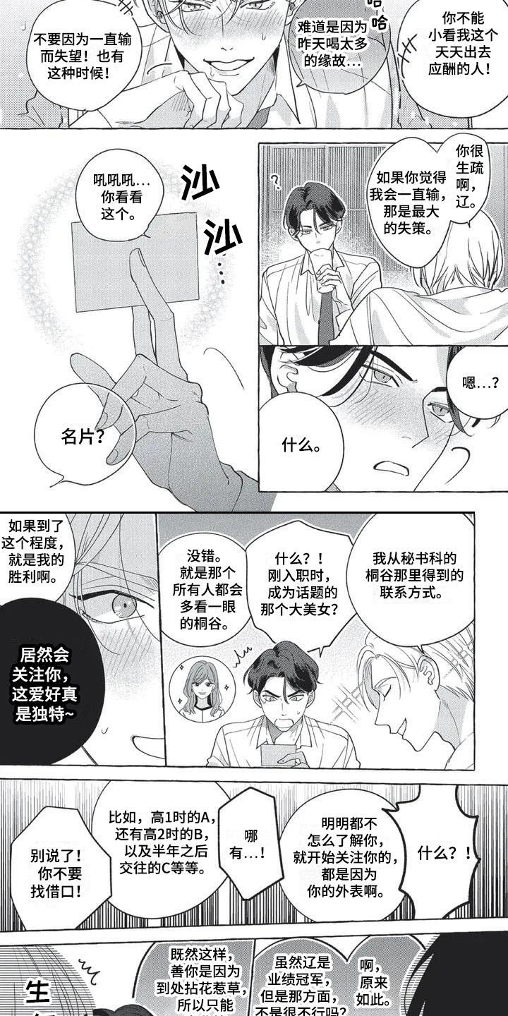 冤家对头下一句漫画,第1章：斗志1图