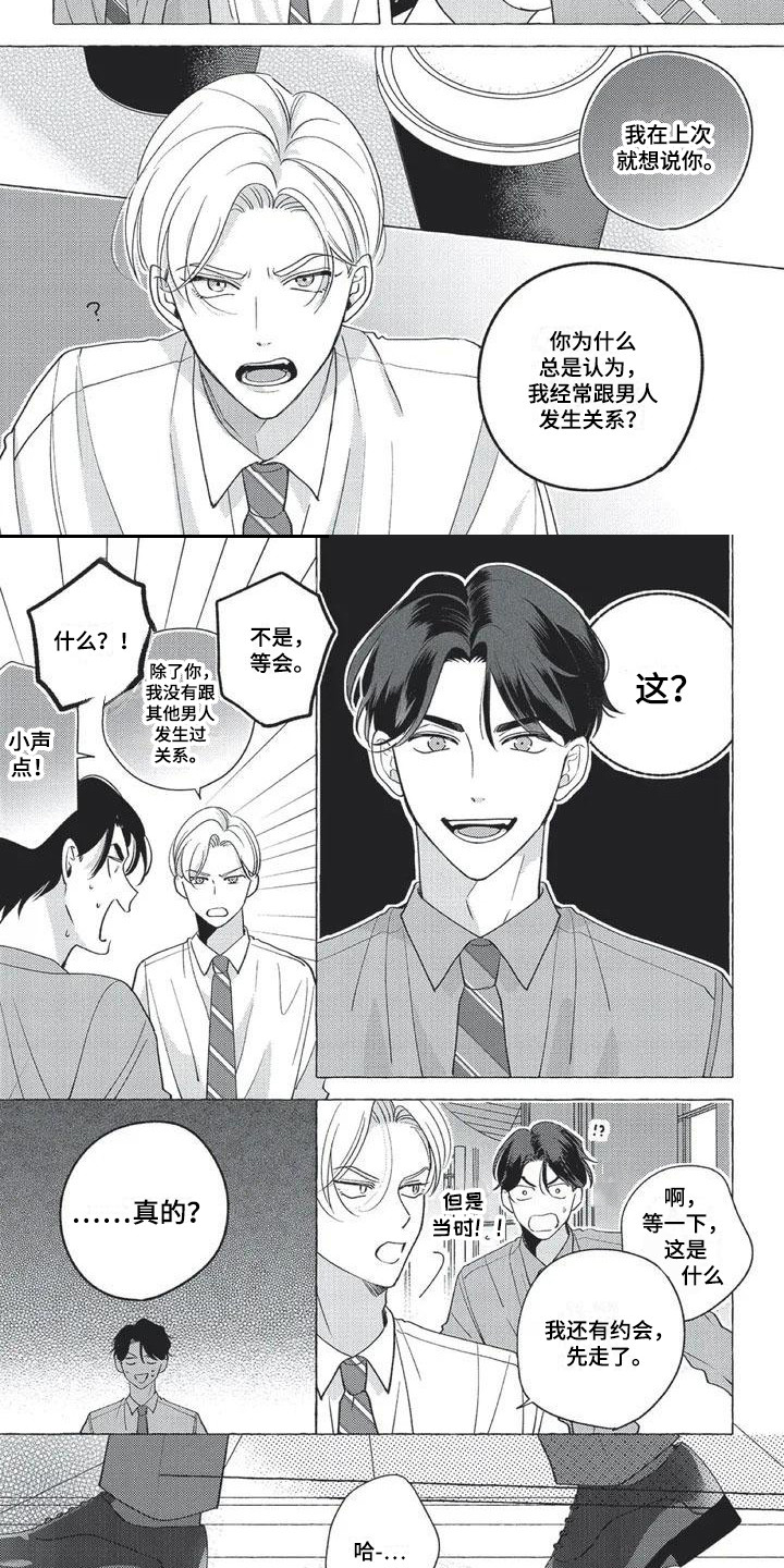 冤家对头互怼漫画,第3章：仔细应对1图