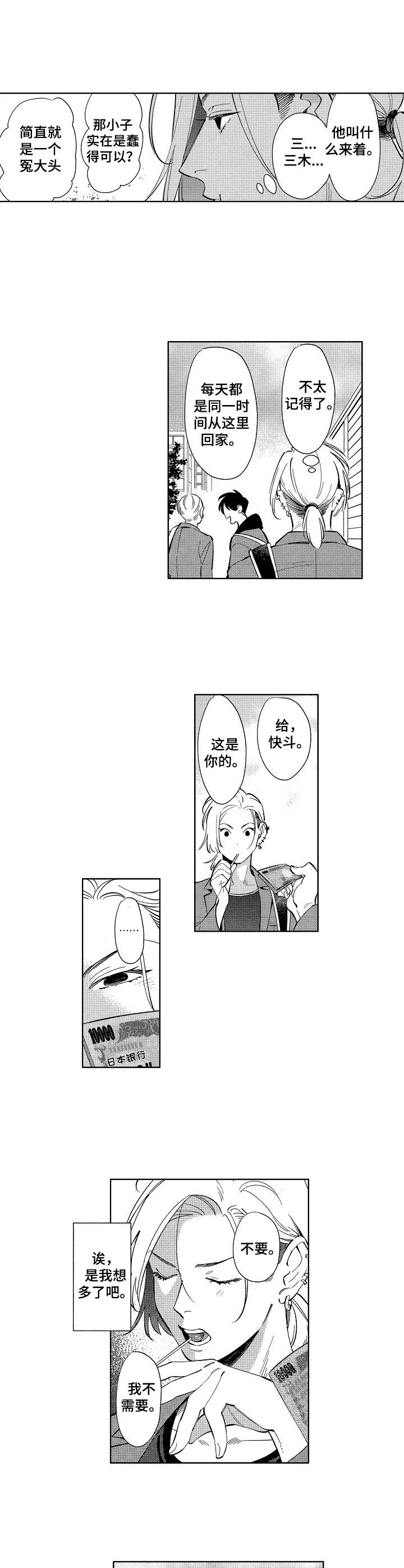 原型人物漫画,第1章：保护费2图