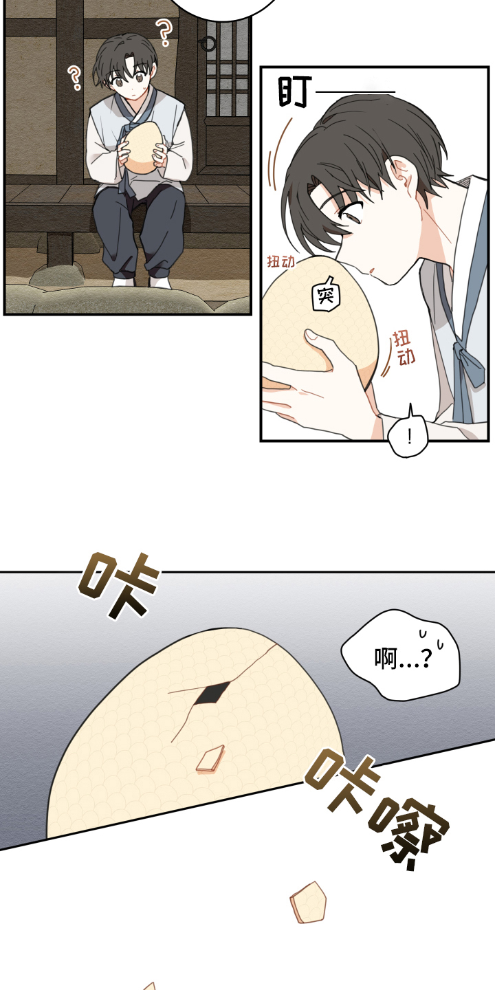 砚与龙漫画,第2章：孵化1图
