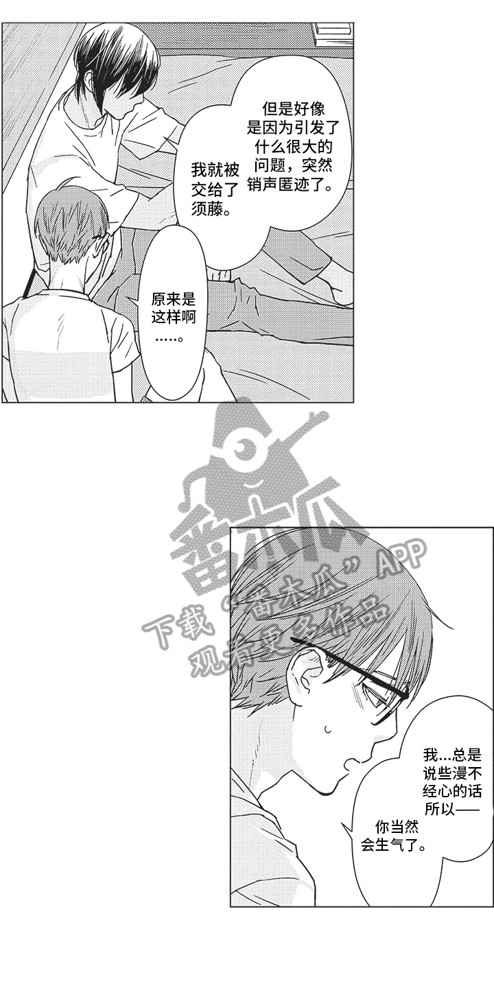 恋爱竞赛的游戏漫画,第11章：无助2图